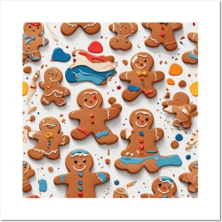 Gingerbread Delight Posters and Art